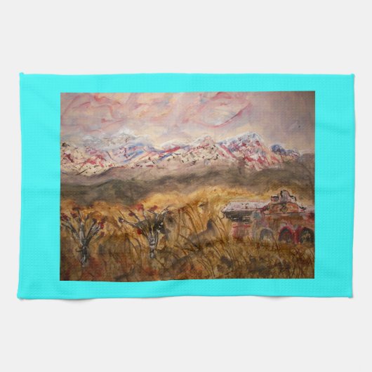 santa fe snow theedoek (Horizontaal)