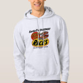Santa Fe Speedway, Willow Springs, IL 1953-1995 Hoodie (Voorkant)