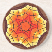 Santa Fe Sunset Zandsteen Onderzetter (Voorkant)