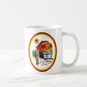 Santa Fe Super Chief Train Coffee Cup Koffiemok