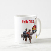 Santa Fe Super Chief Train Cup Koffiemok (Voorkant rechts)