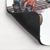 Santa Fe Super Chief Train Mousepad Muismat (Hoek)