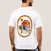 Santa Fe Super Chief Train T-Shirt (Achterkant)