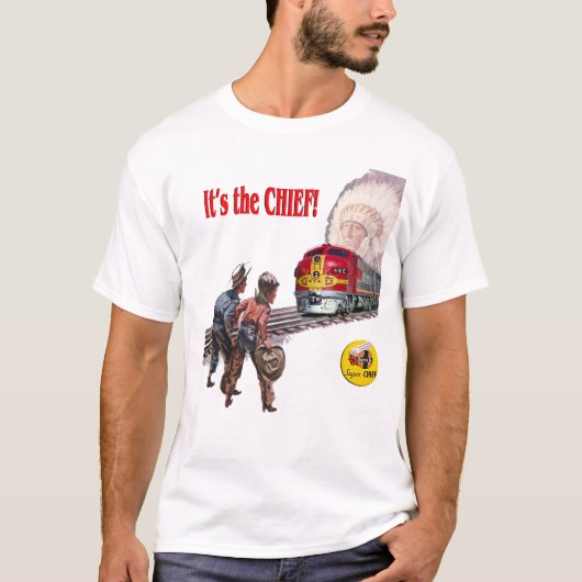 Santa Fe Super Chief Train T-Shirt (Voorkant)