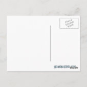 Santa Fe Trein Briefkaart (Achterkant)