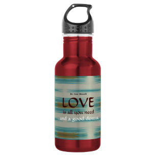 Santa Fe Turquoise Tandenarts Personeel Waterfles