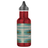 Santa Fe Turquoise Tandenarts Personeel Waterfles (Links)