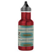 Santa Fe Turquoise Tandenarts Personeel Waterfles (Rechts)