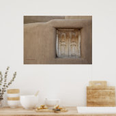 Santa Fe-venster Poster (Keuken)