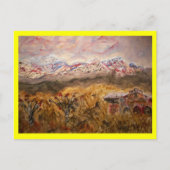 Santa Fe-vrede op aarde Briefkaart (Voorkant)