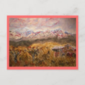 Santa Fe-vrede op aarde Briefkaart (Voorkant)