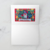 SANTA  FEESTDAGEN KAART (Binnen)