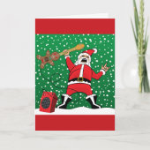 Santa Feestdagen Kaart (Voorkant)