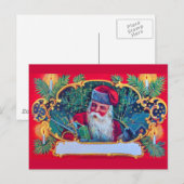 SANTA FEESTDAGENKAART (Voorkant / Achterkant)