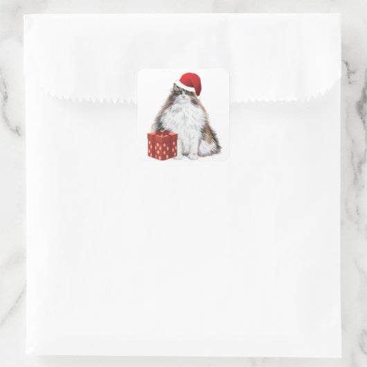 Santa Fergus Stickers (Tas)