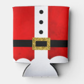 Santa Festive Christmas Feestdagen Gepersonaliseer Blikjeskoeler (Voorkant)