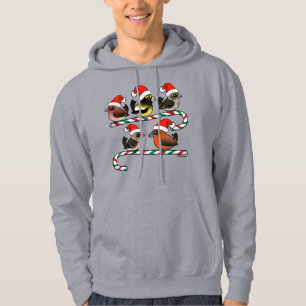 Santa Finches Hoodie