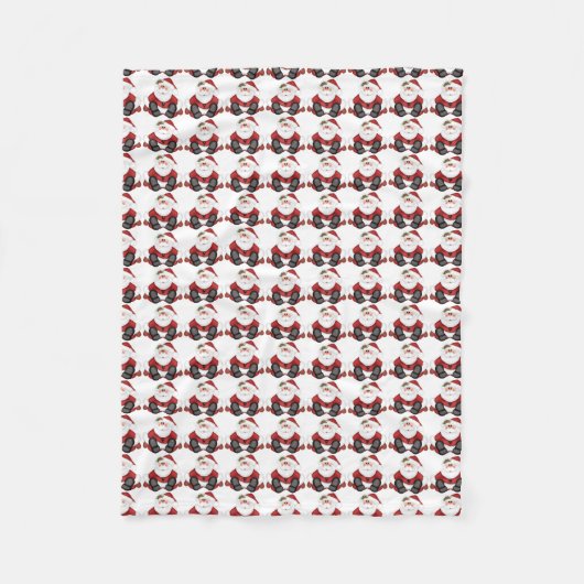 Santa Fleece Blanket (Voorkant)