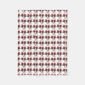 Santa Fleece Blanket Deken (Voorkant)