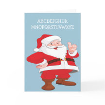 Santa Flunks Engels Vreemde Humor Vakantie Kaart