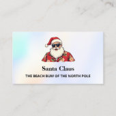 Santa for Hire QR Contactkaartje (Voorkant)