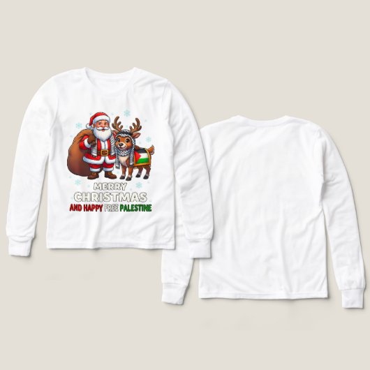 Santa for Palestine – Christmas Peace (Voorkant /achterkant)