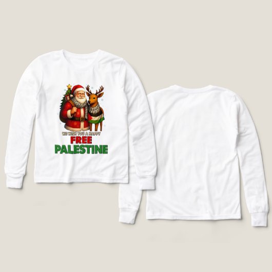 Santa for Palestine – Christmas Peace (Voorkant /achterkant)