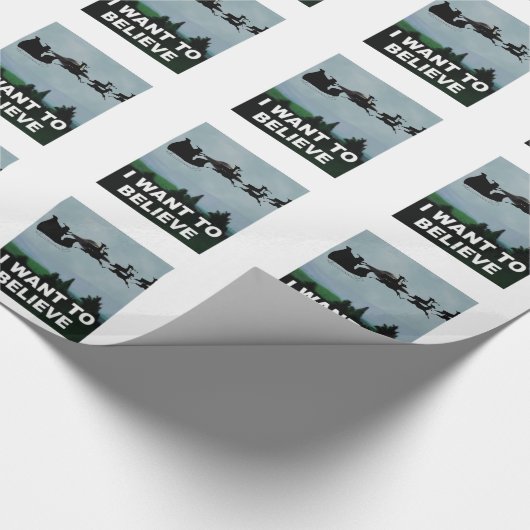 Santa-fotobom Cadeaupapier (Hoek)