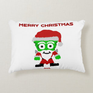 Santa FrankenCheese Accent Pillow Kussen