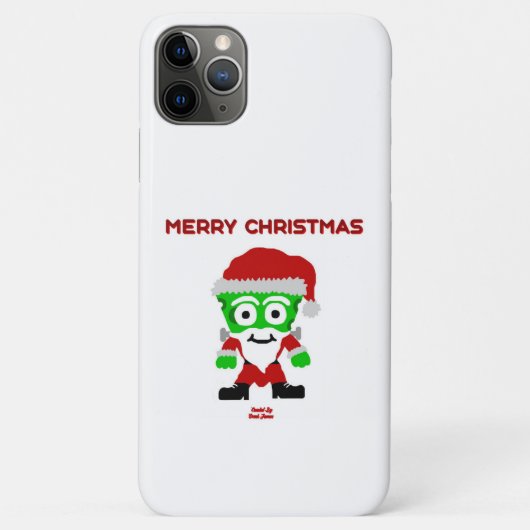 Santa FrankenCheese Apple iPhone 11 Pro Max Hoesje (Achterkant)