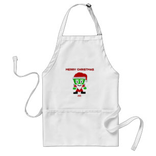 Santa FrankenCheese Apron Standaard Schort