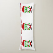 Santa FrankenCheese Body Pillow Lichaamskussen (Voorkant Verticaal)