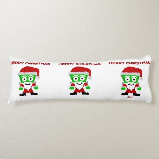 Santa FrankenCheese Body Pillow Lichaamskussen (Voorkant)