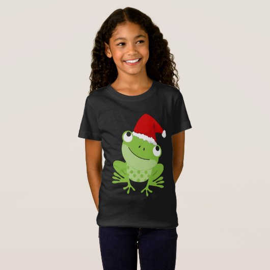 Santa Frog T-shirt (Voorkant volledig)