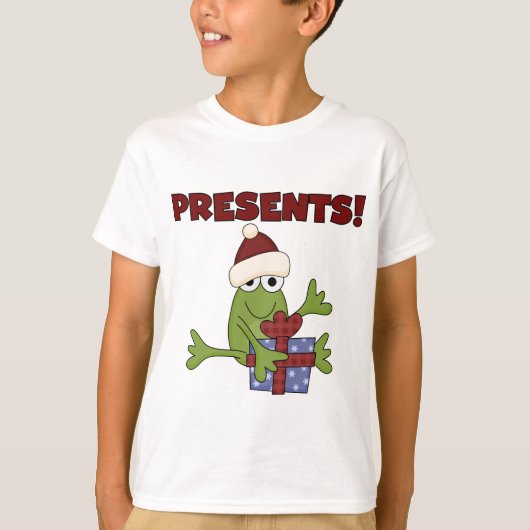 Santa Frog Tshirts en geschenken (Voorkant)