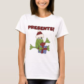 Santa Frog Tshirts en geschenken (Voorkant)