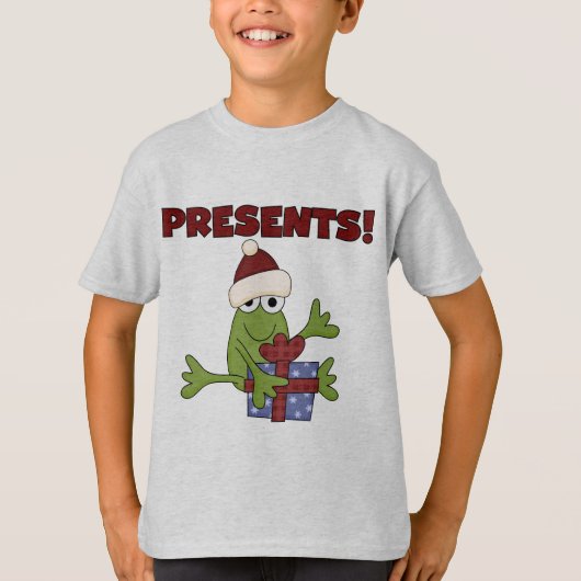 Santa Frog Tshirts en geschenken (Voorkant)