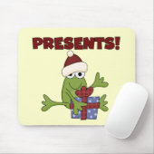 Santa Frog Tshirts en geschenken Muismat (Met muis)