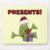 Santa Frog Tshirts en geschenken Muismat (Voorkant)