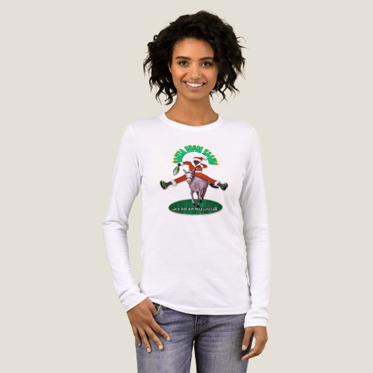 Santa from Yaawd Tri-Blend Shirt (Voorkant)