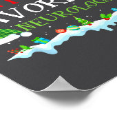 Santa Fun Favorite s Neurologist Fun Poster (Hoek)