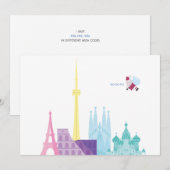 Santa Funny Pun kerst feestdag Kaart (Voorkant / Achterkant)