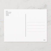 Santa Funny Pun-reiskaart voor kerstfeestdagen Feestdagenkaart (Achterkant)