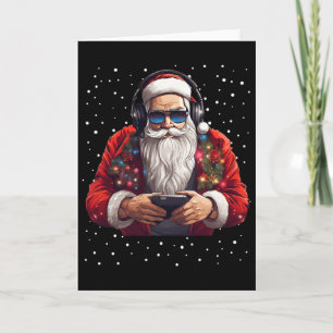 Santa Gaming Video Game Game Controller Kerstmis S Kaart