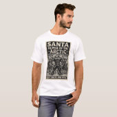 Santa Gay T-Shirt | Gay Pride Shirt for Men | LGBT (Voorkant volledig)