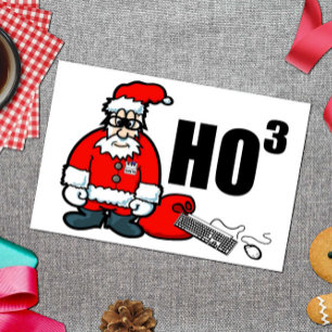 Santa Geek Feestdagen Kaart