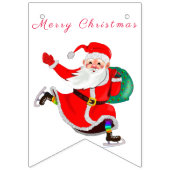 Santa - Geschenken voor iedereen - Vrolijk kerstfe Vlaggetjes (Eerste vlag)