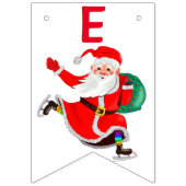 Santa - Geschenken voor iedereen - Vrolijk kerstfe Vlaggetjes (Derde vlag)