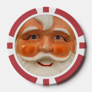  santa gezicht poker chips