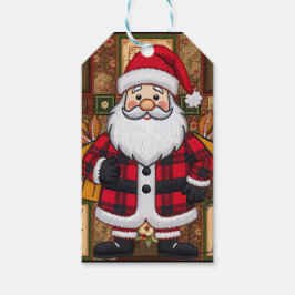 Santa Gift Bag Cadeaulabel